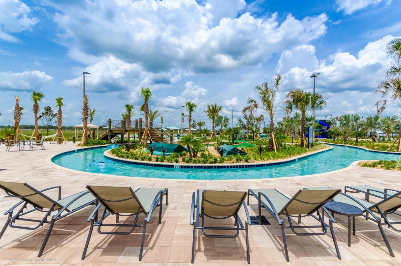 Modern Townhome Wprivate Pool Free Water Park คิสซิมมี ภายนอก รูปภาพ