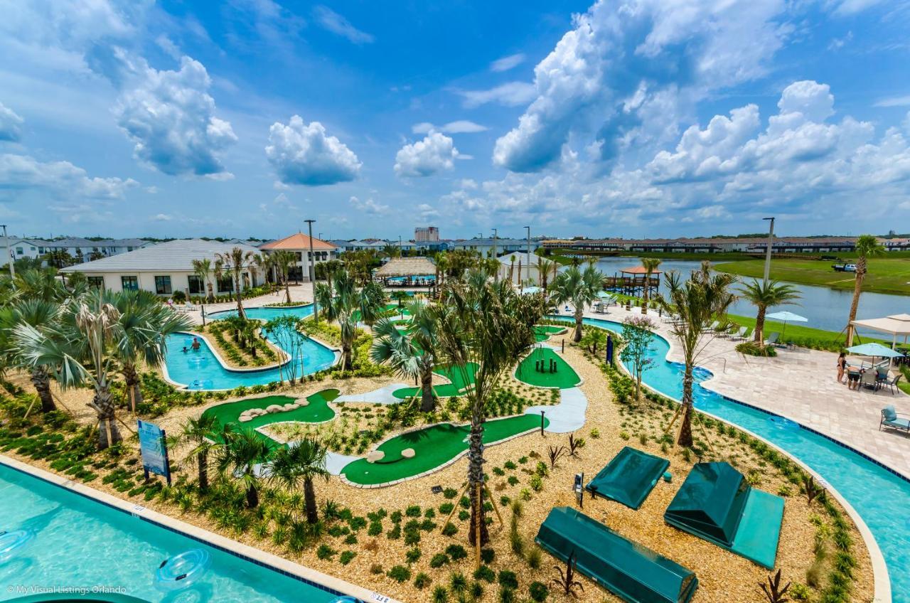 Modern Townhome Wprivate Pool Free Water Park คิสซิมมี ภายนอก รูปภาพ