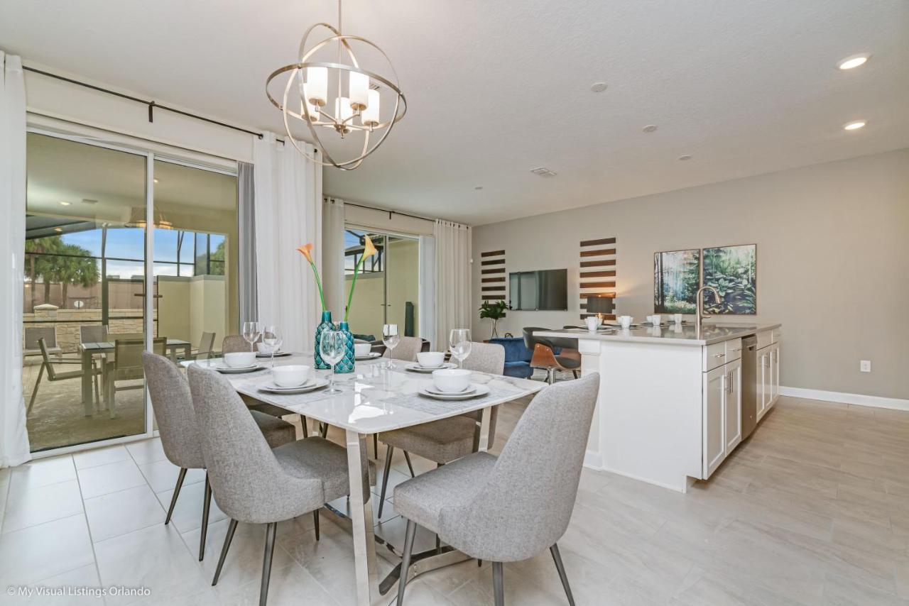 Modern Townhome Wprivate Pool Free Water Park คิสซิมมี ภายนอก รูปภาพ